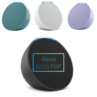 Echo Pop Alexa Com Assistente Virtual Charcoal Bivolt Caixa De Som