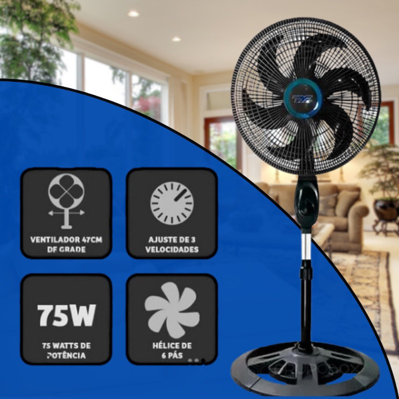 Novo tipo de coluna ventilador TYF 40cm-127cm ajuste de altura livremente, ventilador de pé 110v e ventilador de mesa de 220v.