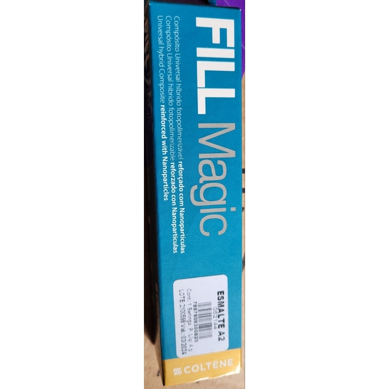 Resina Fill Magic Esmalte A2 - Vigodent Embalagem com 1 unidade com 4g ...