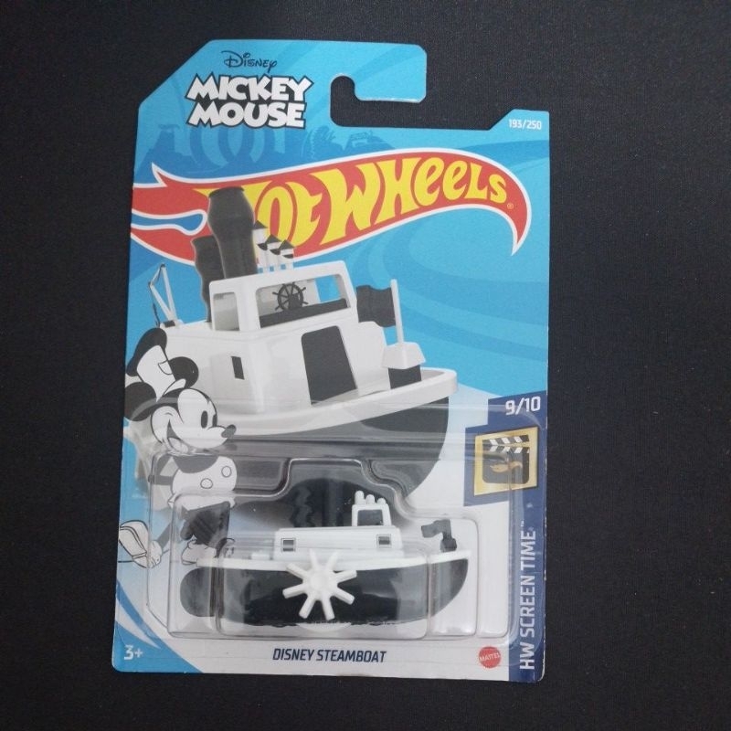 hot wheels barco do mickey mouse
