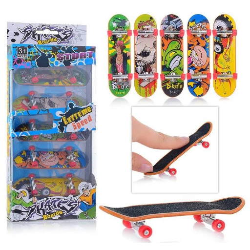 Skate De Dedo Profissional Rolamento Crianças Kit 4 Unidades - Carrefour