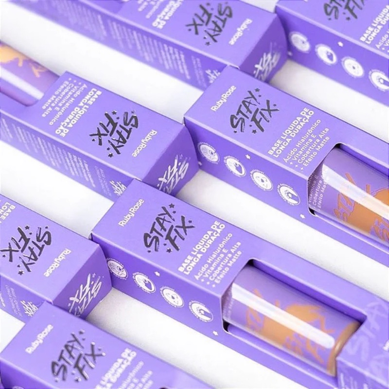 Base Liquida Stay Fix Ruby Rose | Shopee Brasil