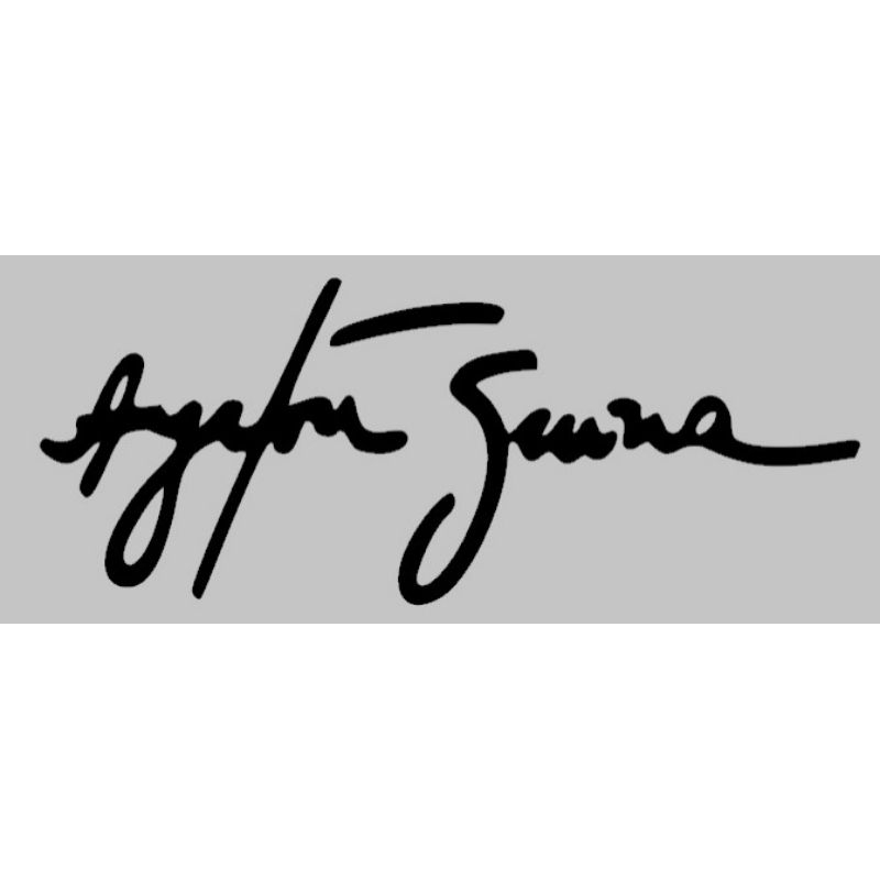 Adesivo Automotivo Assinatura Ayrton Senna