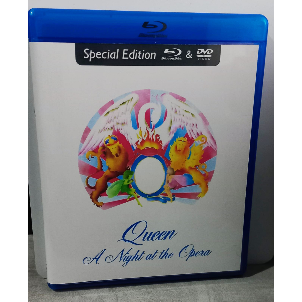 Blu-ray Audio + DVD - Queen - A Night at The Opera | Shopee Brasil