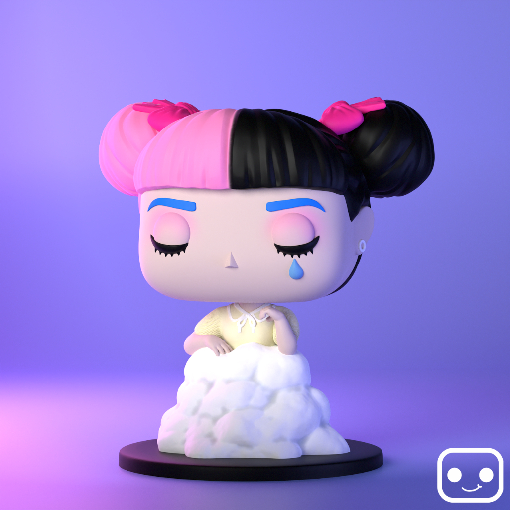 Funko pop artesanal melanie martinez cry baby escorrega o pre o