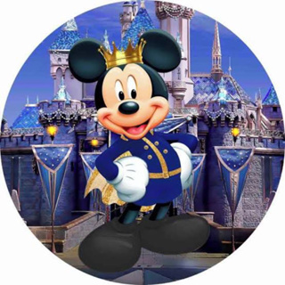 Adesivo do Mickey Realeza 4x4 sem Recorte