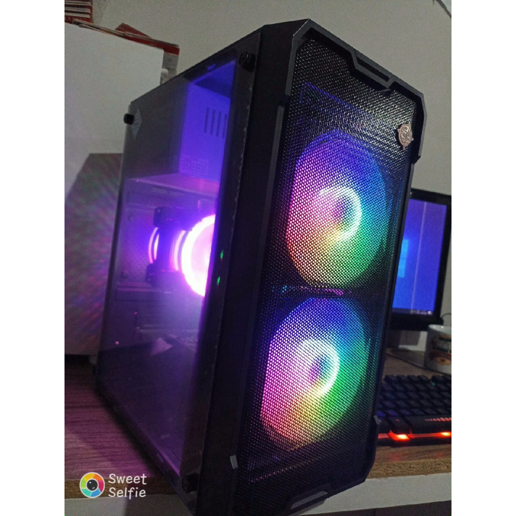 Cpu Pc Gamer i7 3770, Placa De Vídeo 4GB, Ram 16GB, SSD 512GB, Cooler RGB Turbo