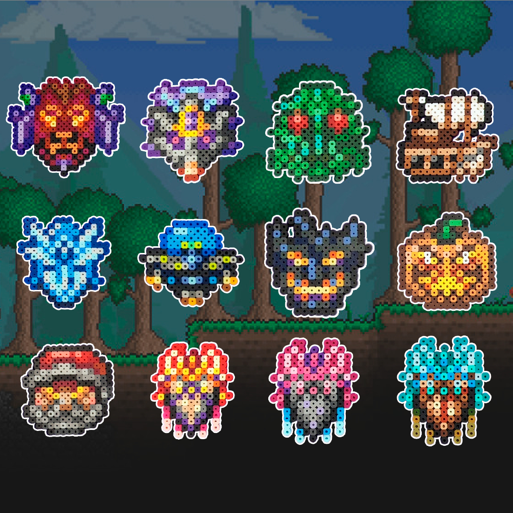 Todos Boss mini Boss do Terraria - Todos o Boss e mini Boss do Terraria -  iFunny Brazil