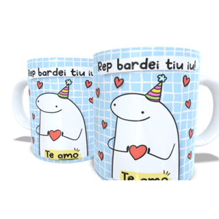 Caneca Aniversário flork meme- xícara de porcelana - Repi Bardei