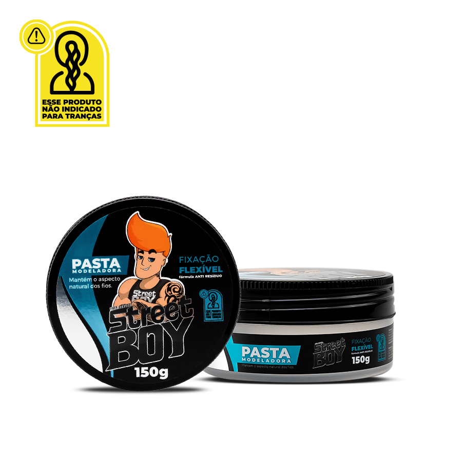 Pasta modeladora incolor Street Boy 150g | Shopee Brasil