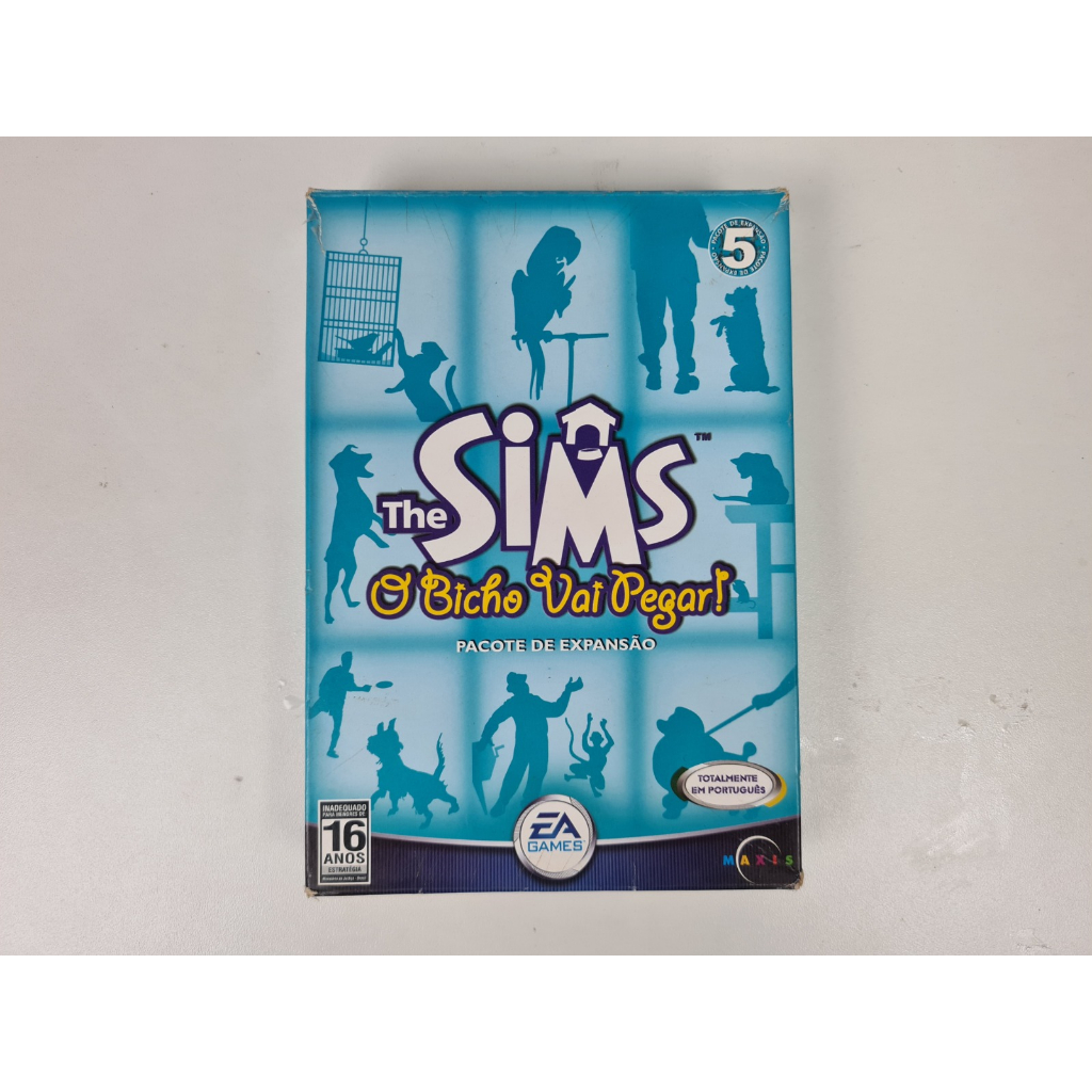The Sims 1 O Bicho Vai Pegar Caixinha Nº - Original Para Pc