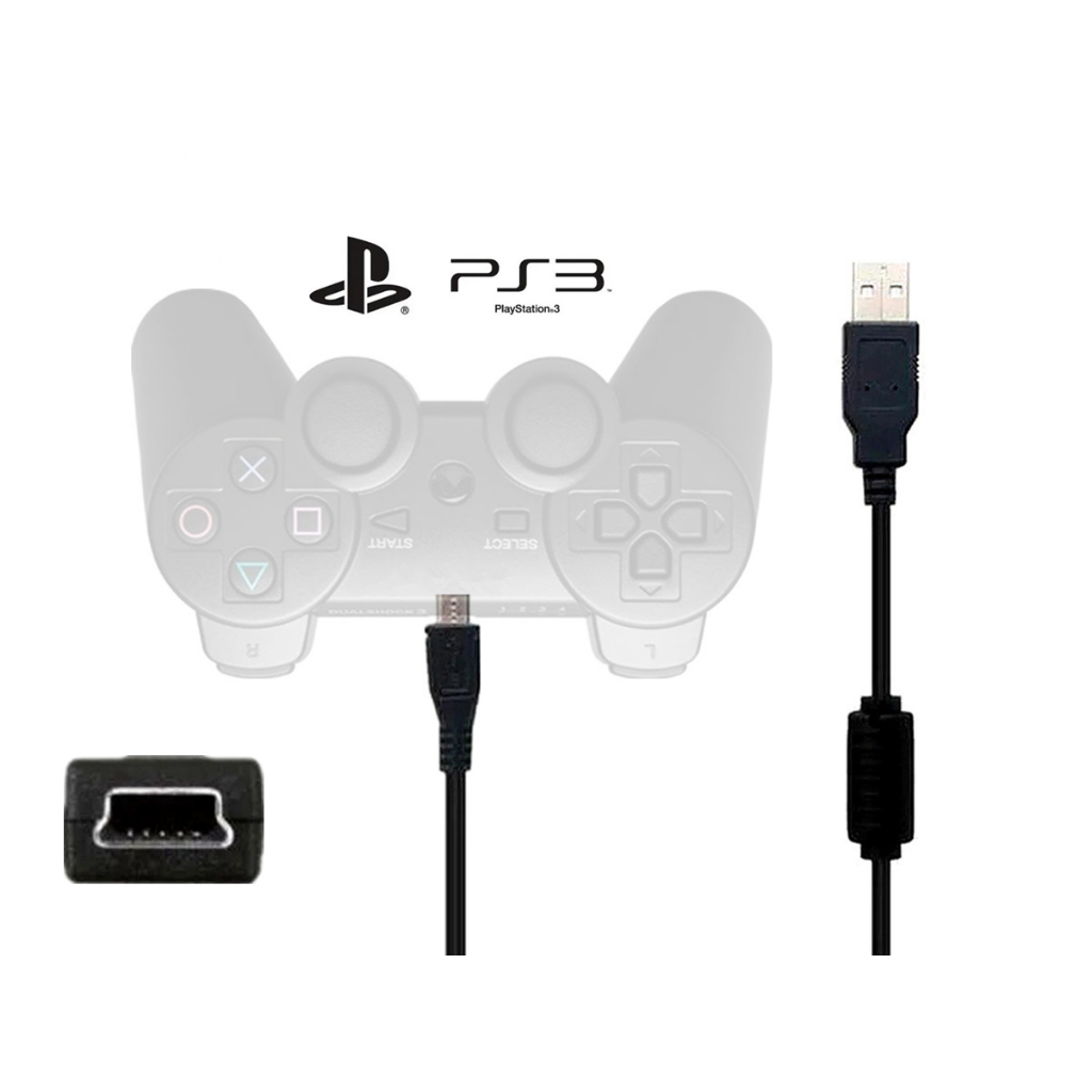 Cable Joystick Ps4 De Carga Dualshock4 Con Filtrousb 1.5mts