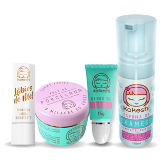 Kit Rotina Facial Kokeshi