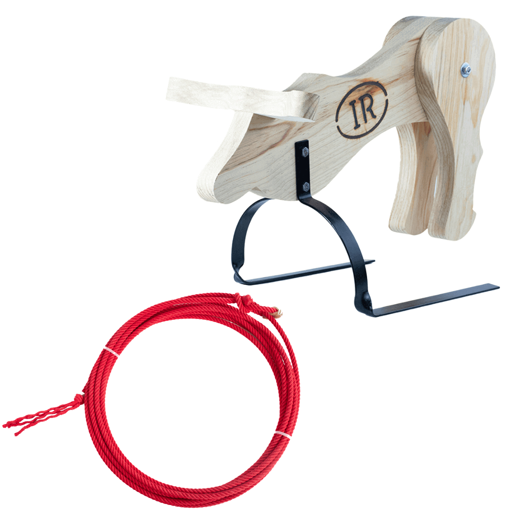Kit Boi Indiana Ranch + Laço Precision Ropes Treino Infantil | Shopee ...