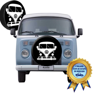 Capa De Estepe Vw Kombi Aro 14/15/16 Protetora Resistente Poeira Sol Chuva Impermeável Varias Estampas