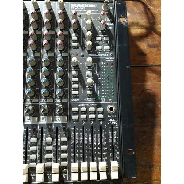 SOM: Mixer - Mesa De Som Mackie Cr1604-vlz | Shopee Brasil