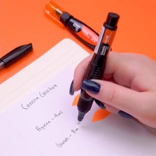 OFERTA Mini Caneta Corretiva Corretivo JocarOffice Escolar Liquida Com Ponta Metálica 8ML em Oferta na Shopee