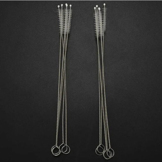 Escova De Limpeza Tubo De Sucção Escova Profunda Na Costura Anti-risco Garrafa De Bebê Copo De Água Nylon Longo
