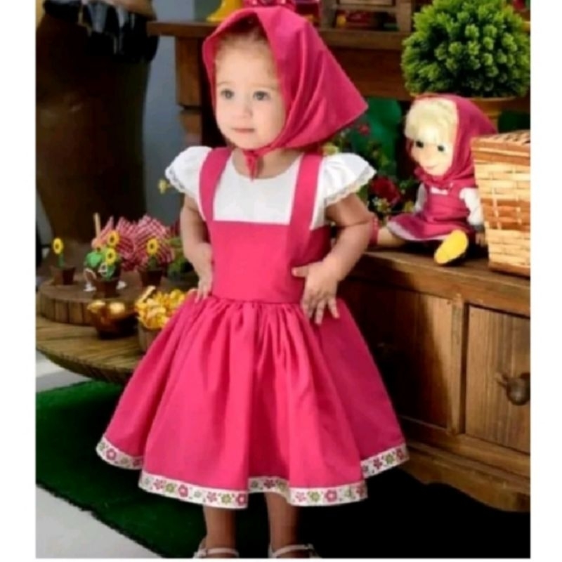 Fantasia Masha e Urso | Shopee Brasil