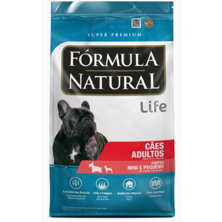Ração Fórmula Natural Life Cães Adultos Porte Mini e Pequeno 7kg Adimax