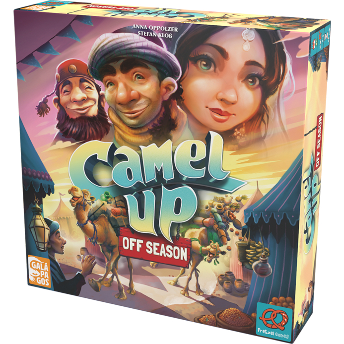 Camel Up Off Season Galápagos Jogos De Tabuleiro Board Game | Shopee Brasil