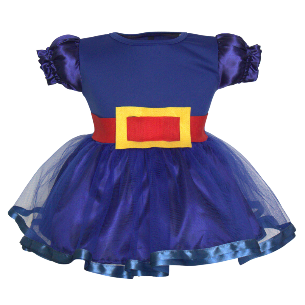 Vestido show da hot sale luna 1 ano