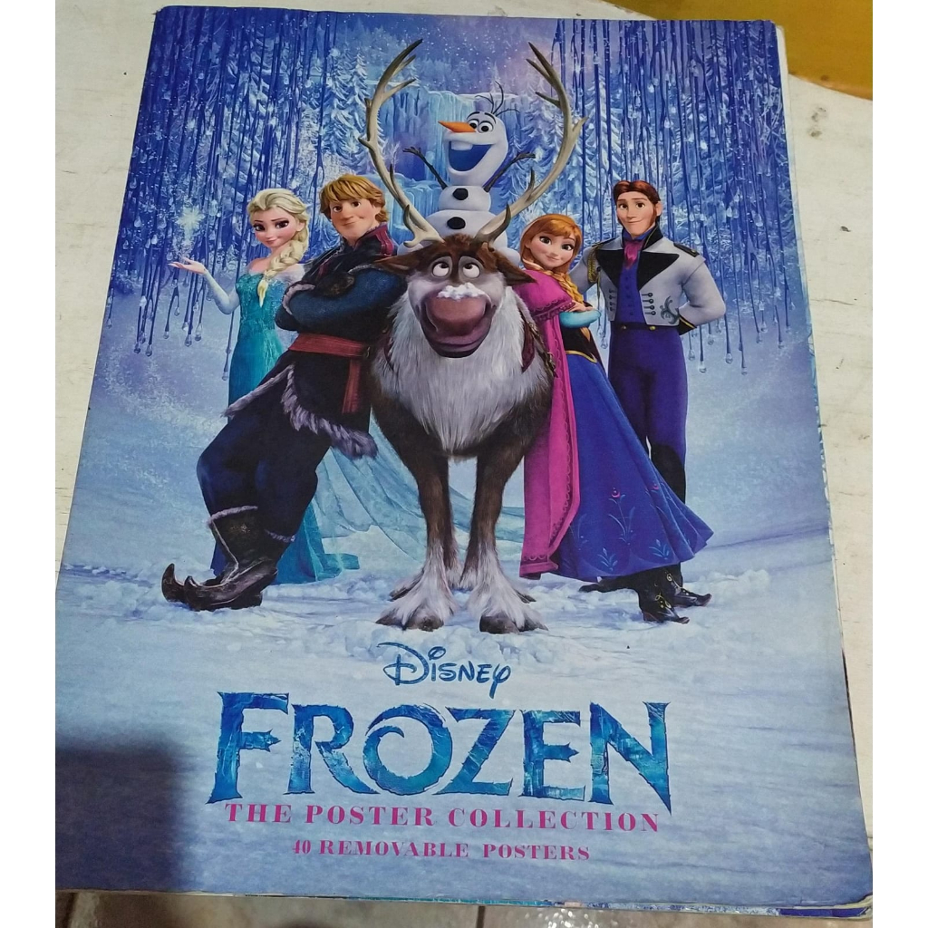 Poster Frozen Uma Aventura Congelante - Princesa - Infantil - Uau Posters