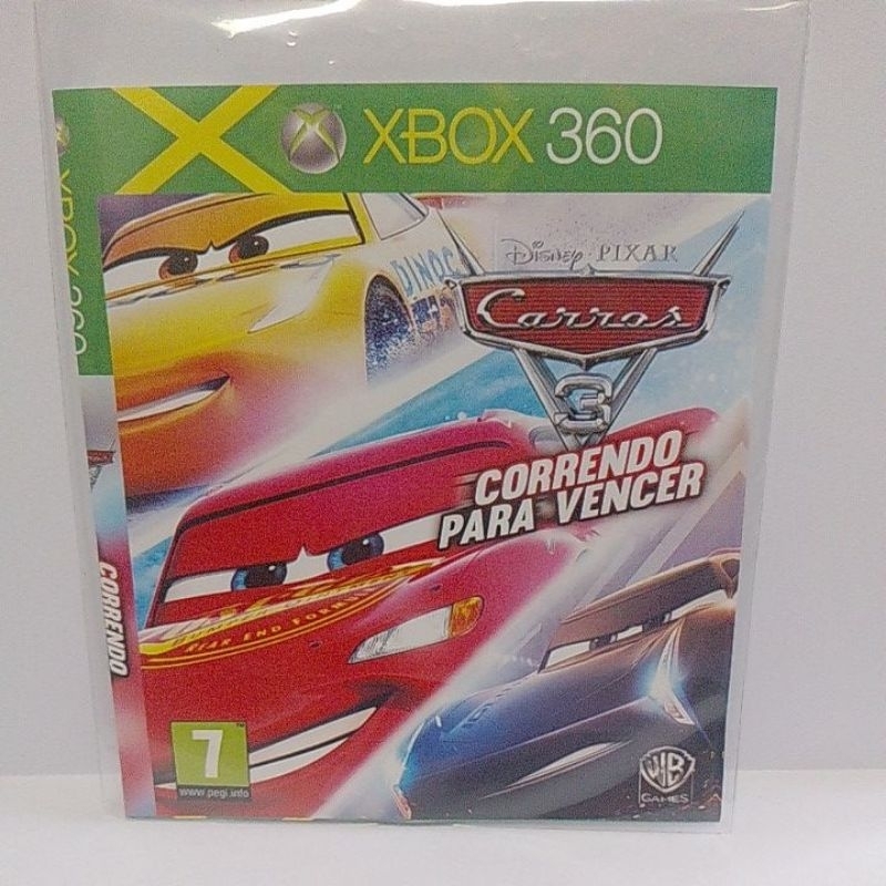 Carros 3 Correndo Para Vencer Xbox 360 Pronta Entrega