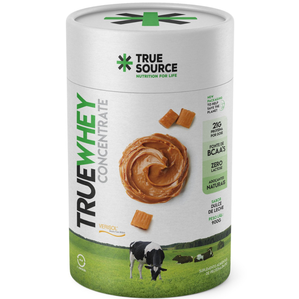 Whey Zero Lactose True Whey Concentrado 900g – True Source