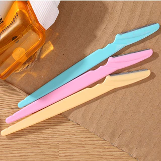 Kit C/3 Navalhete Navalha Feminina Para Sobrancelha E Rosto - Lâmina Fixa