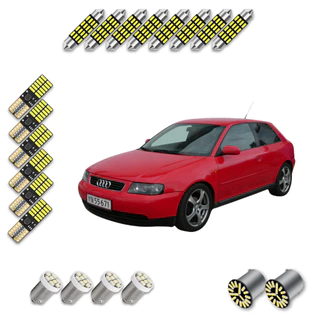Kit Lâmpadas Led Interna Audi A3 1998 a 2006