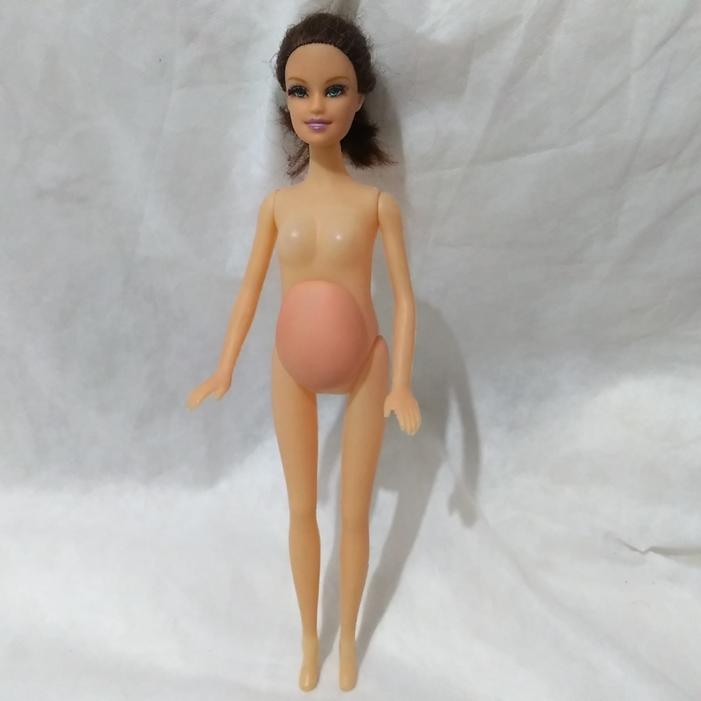 Boneca Bebê Recém Nascido para Barbie Grávida Susi Disney Etc