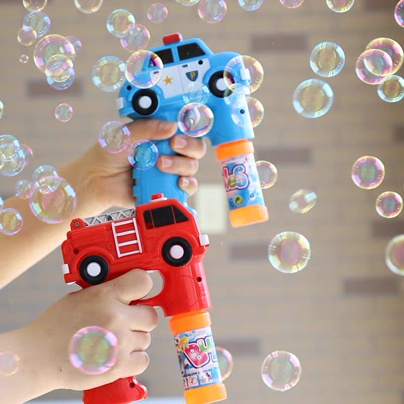 Brinquedo Pistola De Sabão Infantil Solta Bolhas