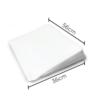 Travesseiro Anti Refluxo para Berço Bebê com Capa Lavável (Espuma + Capa) (Grande)