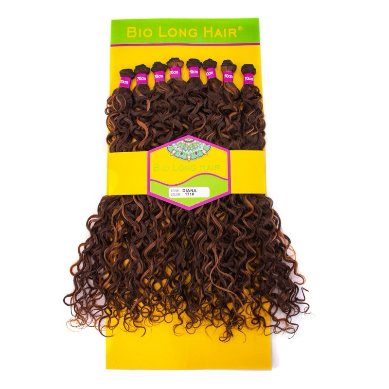 Cabelo Orgânico Cachos 2c-3a Diana Bio Long Hair - Super Star | Shopee ...