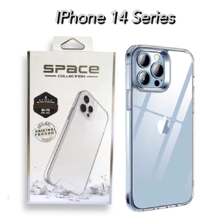 Capa Capinha Space IPhone 14 Pro Max / Plus Transparente Anti Impacto TPU Case Apple