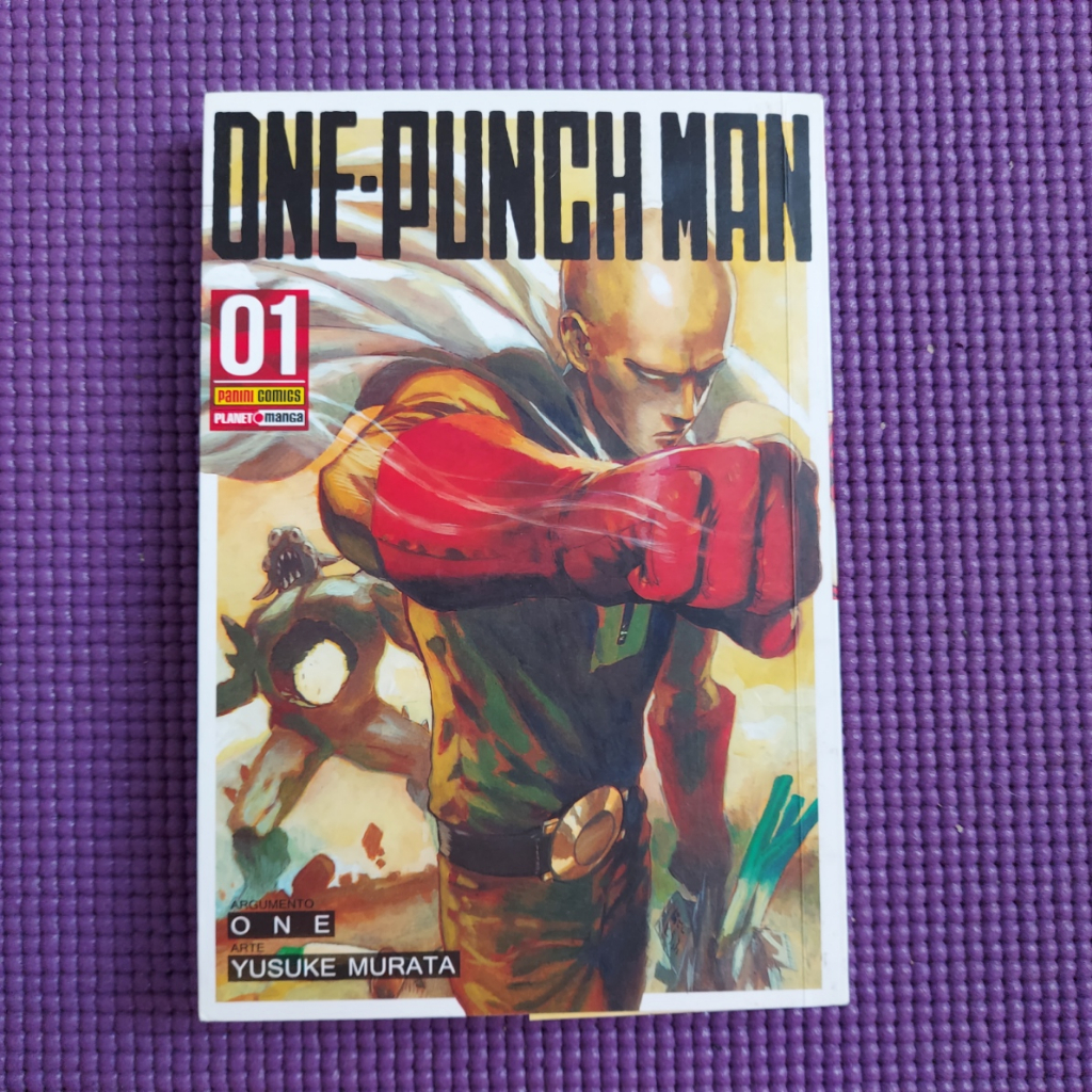 ONE PUNCH MAN N°: 01, 02, 06 Mangá PT BR PANINI | Shopee Brasil