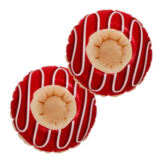 Boia Inflável Apoio de Copo Donuts 105300 Belfix 2 Unidades Colorida