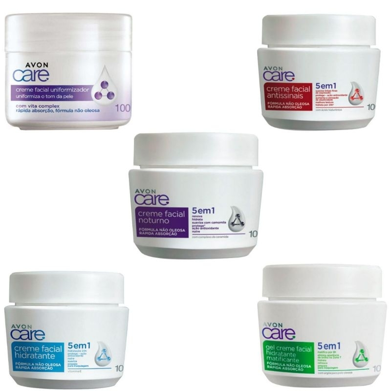 Creme facial Avon Care - 100 g Uniformizador - Antissinais - Hidratante -  Matizante