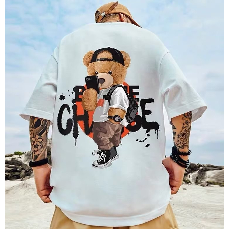 Camiseta Oversized Streetwear - Camiseta Oversized Masculina