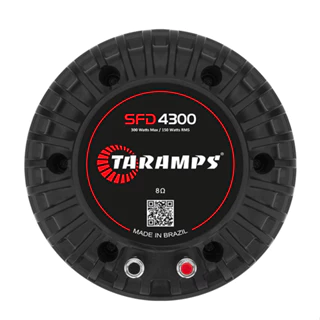 Driver SFD 4300 Taramps 150W Rms 8 Ohms Preto