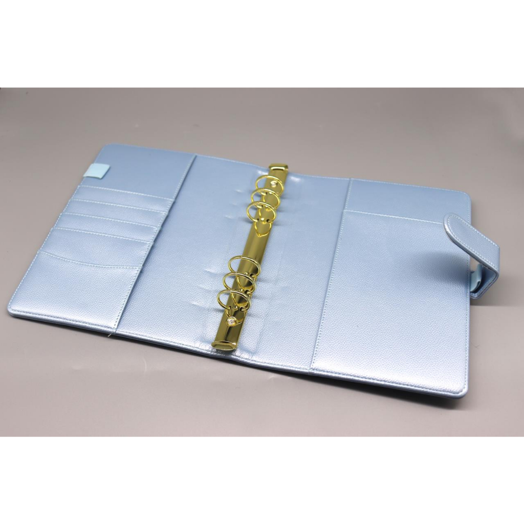 Planner Caderno Fichario A5--Azul (Só Capa)