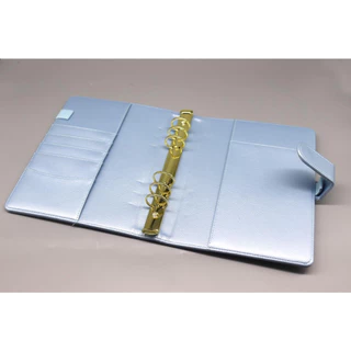 Planner Caderno Fichario A5--Azul (Só Capa)