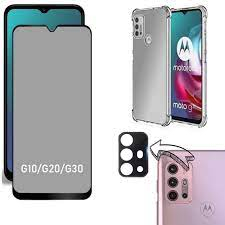 Custodia Motorola Moto G30/G20/G10 In Pelle Con Slot Carte E Magnete – Design Lupo - 3