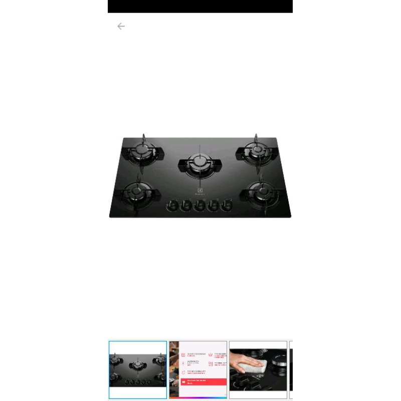 Fogão Cooktop Eletrolux 5 bocas a gás Shopee Brasil