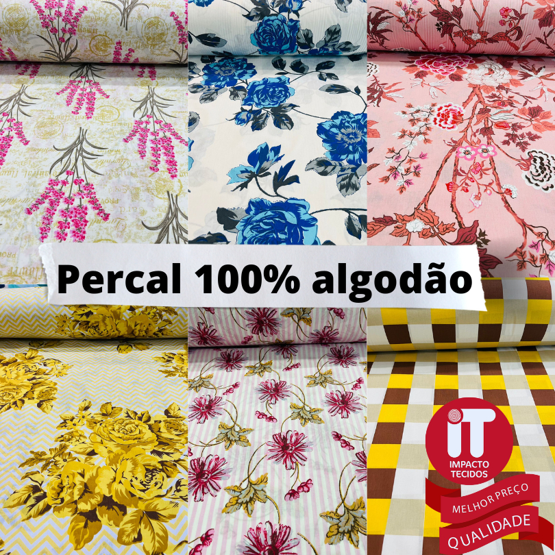 TECIDO TRICOLINE ESTAMPADO 100% ALGODÃO XADREZ VERDE BANDEIRA E BRANCO -  Pandatex Tecidos