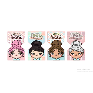 Tag xuxinha para cabelo mimo cliente em Oferta na Shopee