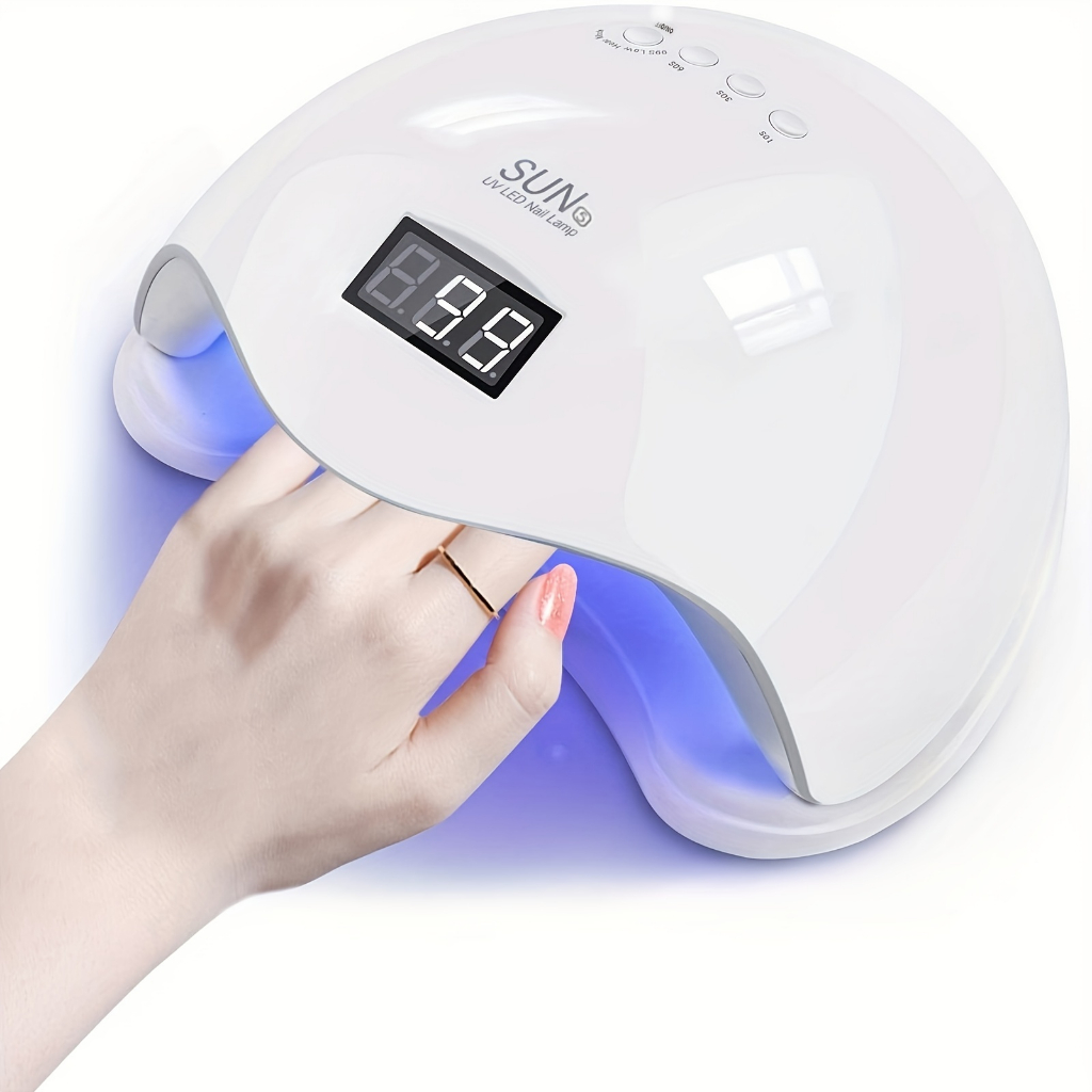Cabine Led/uv Sun5 Digital 48w Bivolt Sun Unhas Gel Acrígel