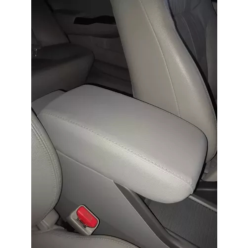 Capa Descansa Braço Honda Civic 2012 A 2016 Cor Original - Cinza Claro