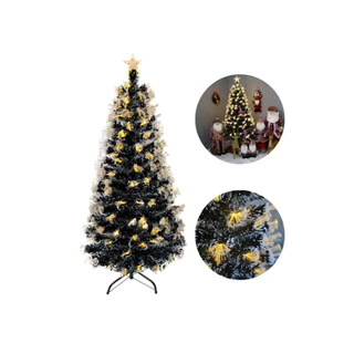 Árvore De Natal Led Fibra Ótica 110V